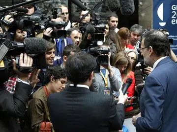 Mariano Rajoy en la cumbre entre UE y África. Mariano Rajoy en la cumbre entre UE y África.
