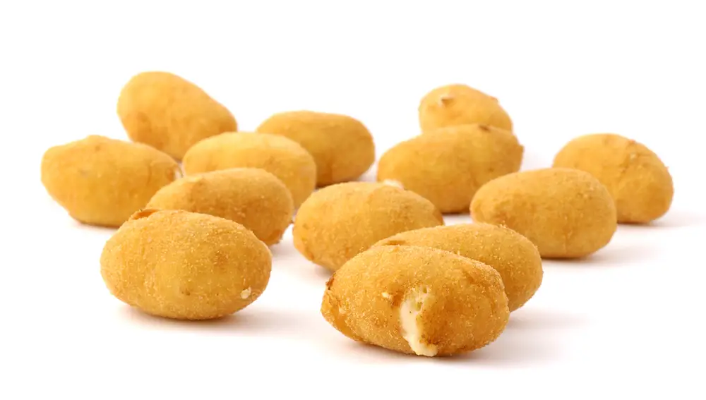 Las célebres croquetas de Francis Paniego. Las célebres croquetas de Francis Paniego.
