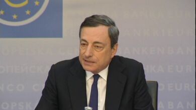 Las palabras del presidente del BCE disparan la bolsa, animan a los inversores y hacen caer la prima de riesgo