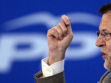 Mariano Rajoy, durante su intervención en la clausura de la Intermunicipal del PP en Valencia Mariano Rajoy, durante su intervención en la clausura de la Intermunicipal del PP en Valencia