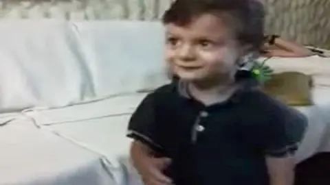 Niño de dos años. Niño de dos años.