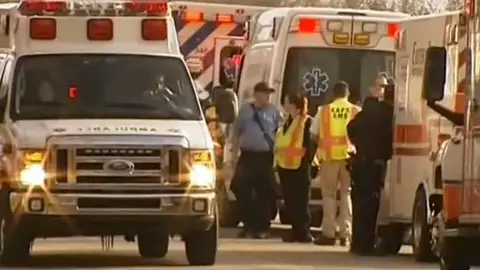 Ambulancias en el centro educativo Ambulancias en el centro educativo