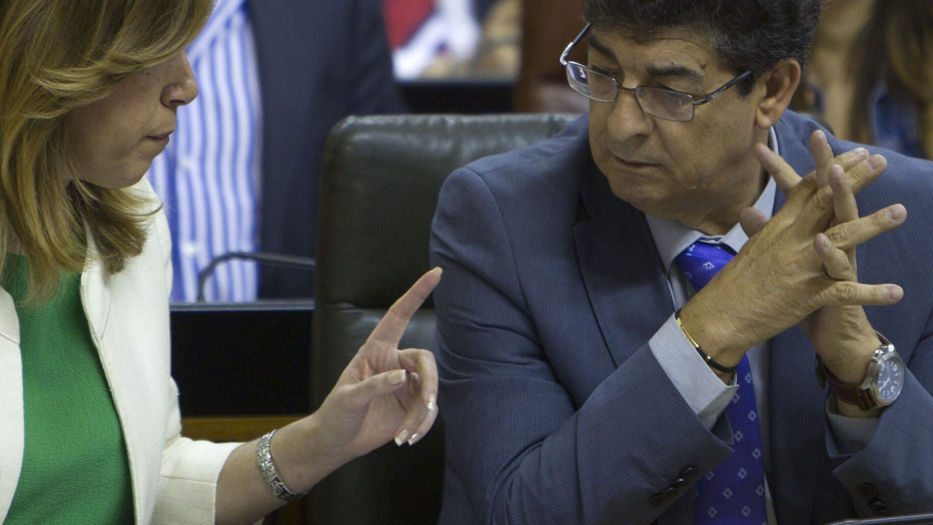 Susana D&iacute;az y Diego Valderas