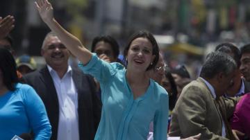 La líder opositora Maria Corina Machado