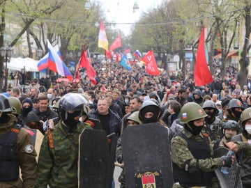Enfrentamientos en el este de Ucrania