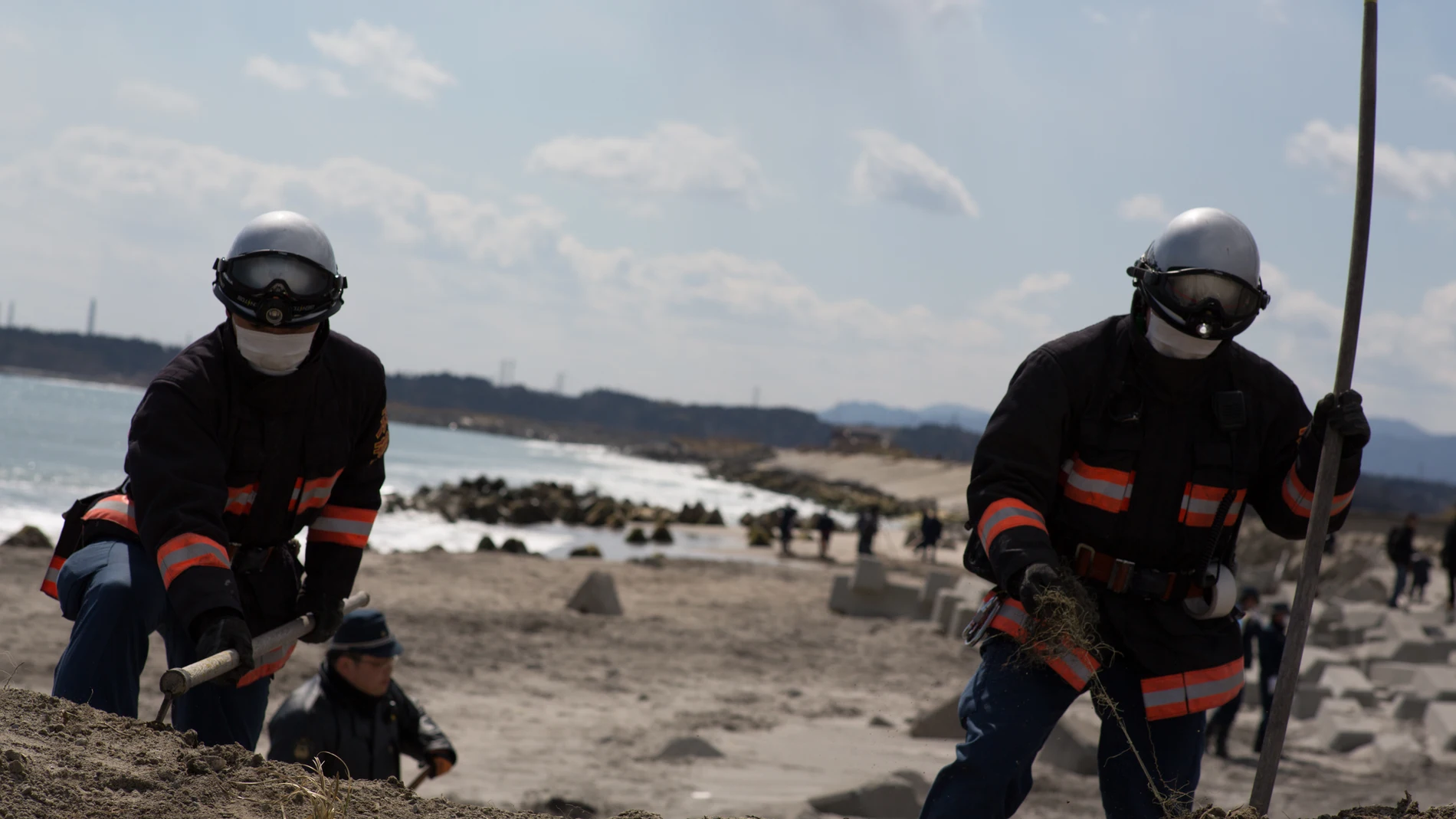 Labores de limpieza en Fukushima Labores de limpieza en Fukushima