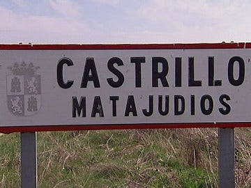 Cartel de la localidad de Castrillo Matajudíos