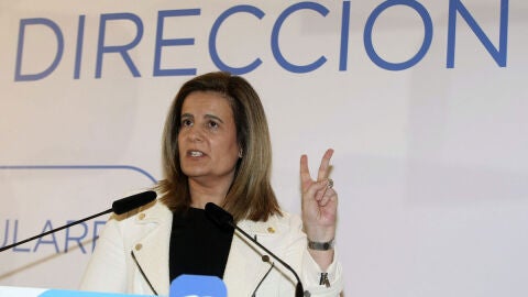 F&aacute;tima B&aacute;&ntilde;ez, en un acto en Elche