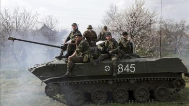 Al menos cinco muertos en un enfrentamiento con activistas prorrusos en Slaviansk