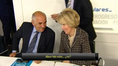 Esperanza Aguirre, en el Comité Ejecutivo Nacional del PP: “Esto es un coñazo”