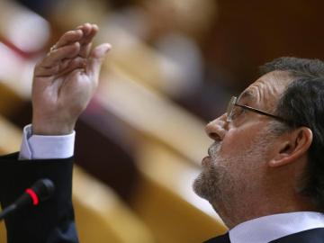 Mariano Rajoy, en el Senado