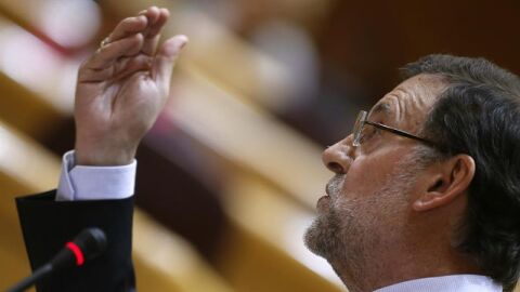 Mariano Rajoy, en el Senado
