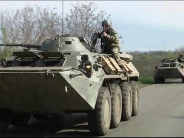 Tanques en Ucrania