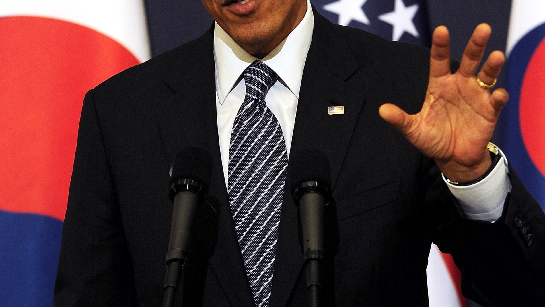 Obama en su gira asi&aacute;tica