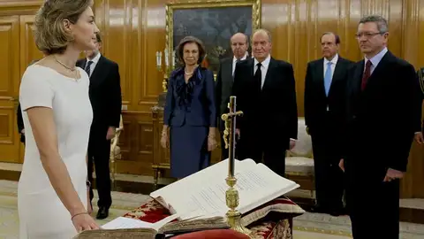 La nueva ministra de Agricultura, Alimentación y Medio Ambiente, Isabel García Tejerina La nueva ministra de Agricultura, Alimentación y Medio Ambiente, Isabel García Tejerina