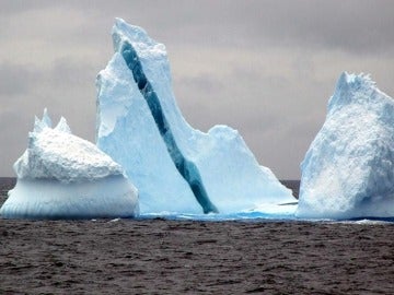 Icebergs en la Antártida