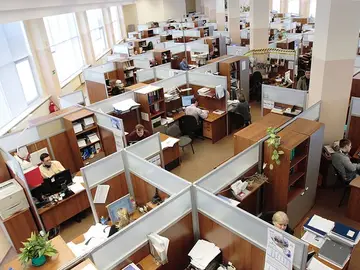 Empleados de una oficina Empleados de una oficina