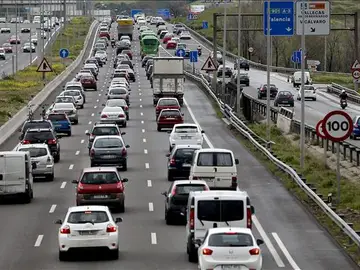 Atasco en la A-3 Atasco en la A-3