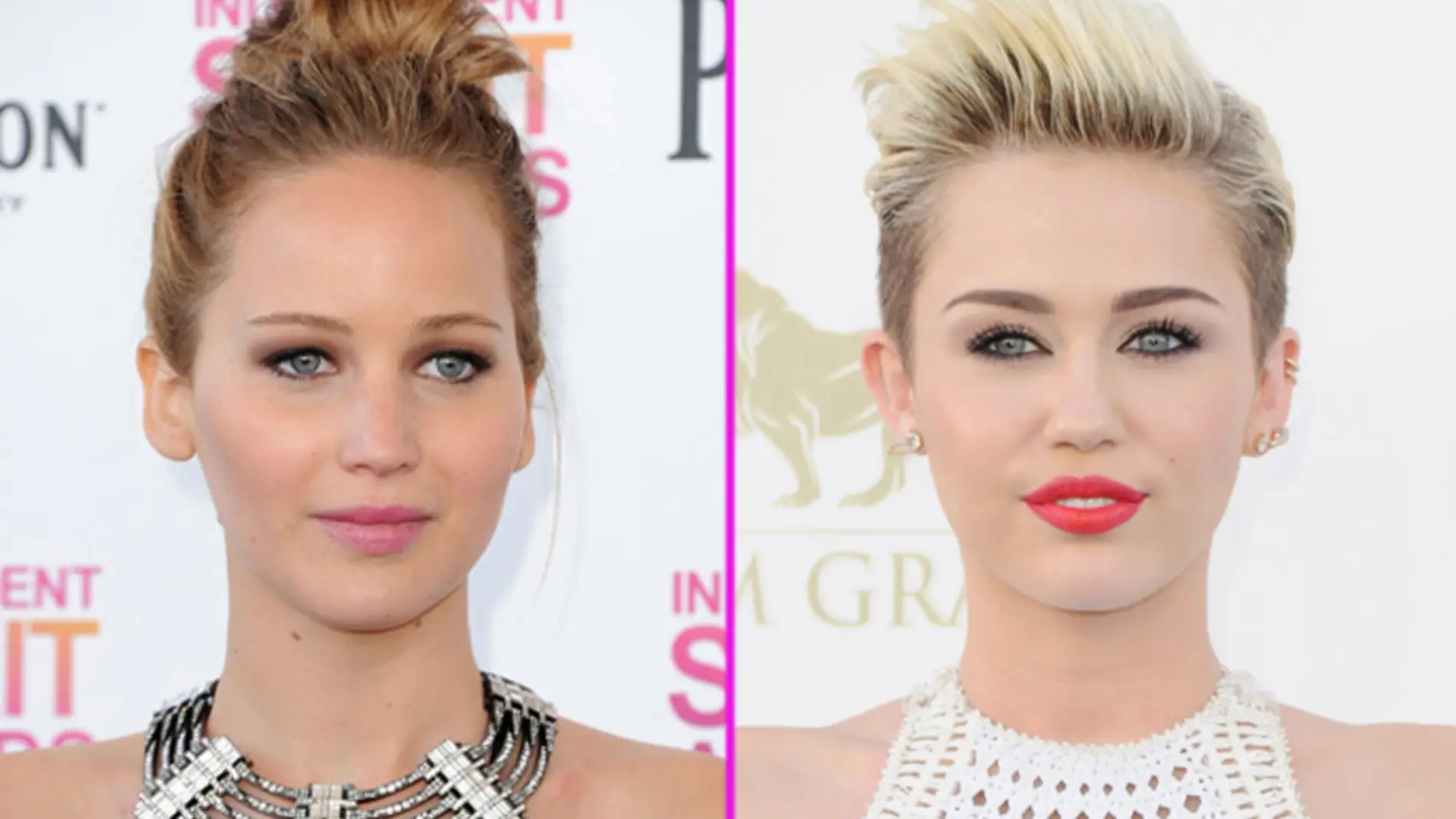 Miley Cyrus ayuda a Jennifer Lawrence