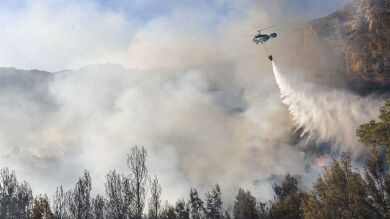 Fallece un hombre de 70 años en un incendio forestal declarado en Albacete 
