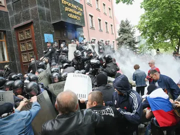 Tensión en el este de Ucrania Tensión en el este de Ucrania