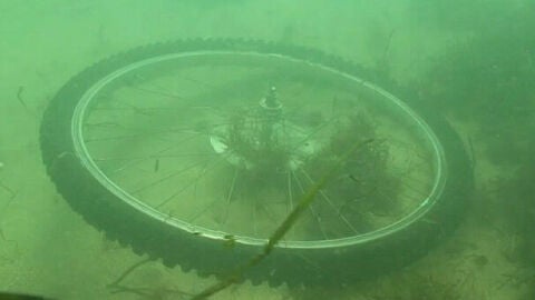 Una rueda en el fondo marino de Europa