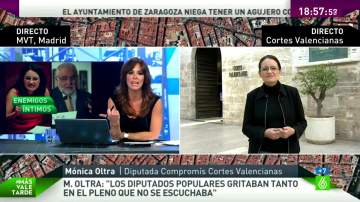 Mónica Oltra habla para mvt