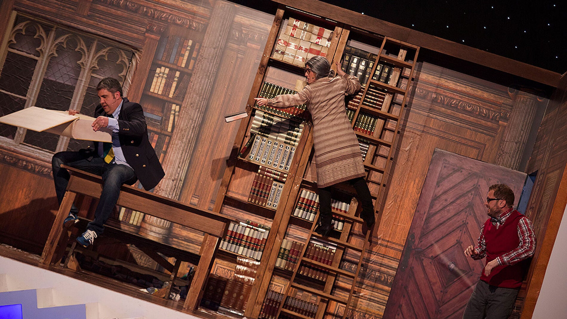 Teatro de pendiente: &iexcl;Ma&ntilde;ana Libro!