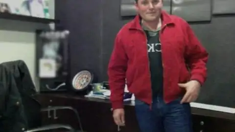 El conductor de la excavadora, Fernando Fernández El conductor de la excavadora, Fernando Fernández