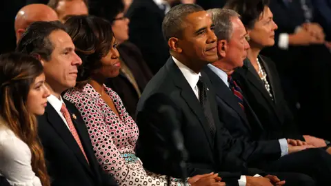 Obama en la inauguración del Museo de la Memoria Obama en la inauguración del Museo de la Memoria