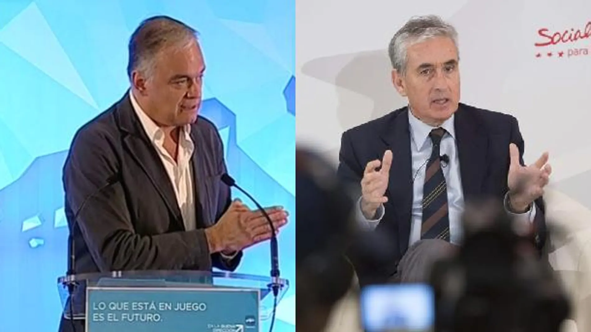 Esteban González Pons (PP) y Ramón Jáuregui (PSOE)
