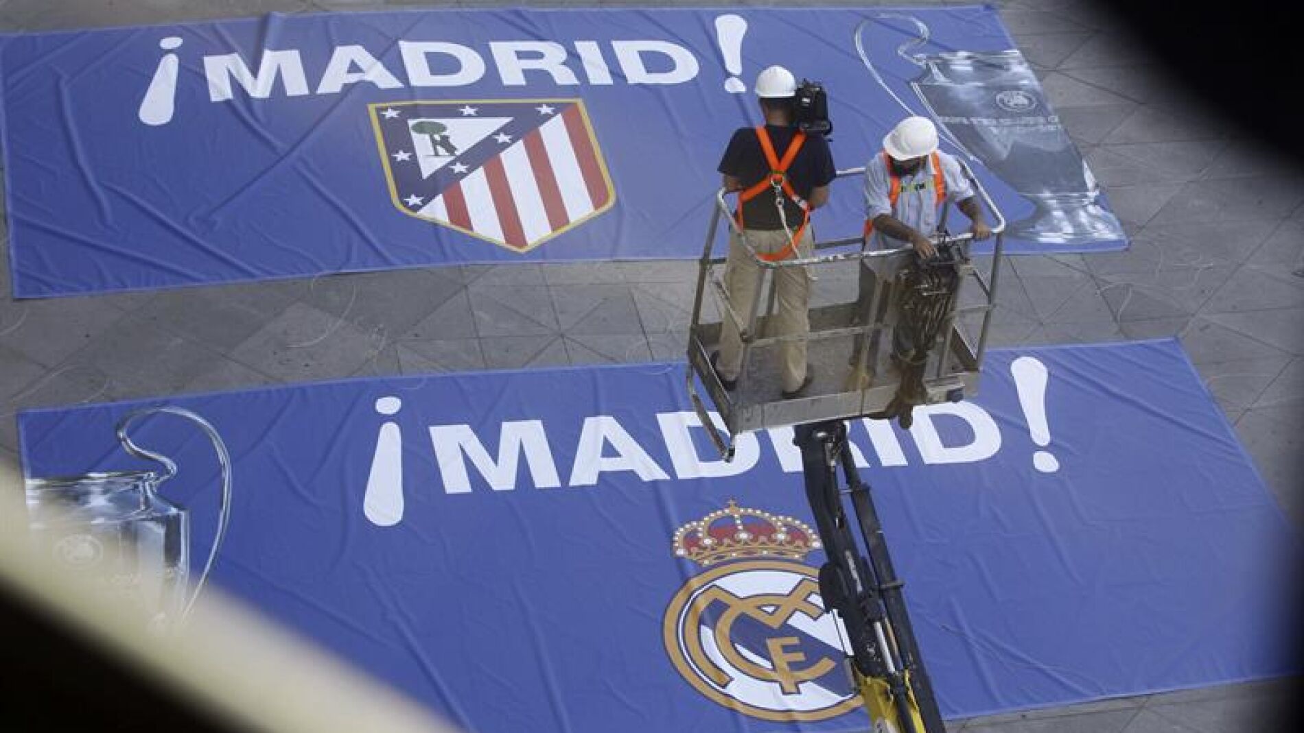 Atl&eacute;tico de Madrid y Real Madrid