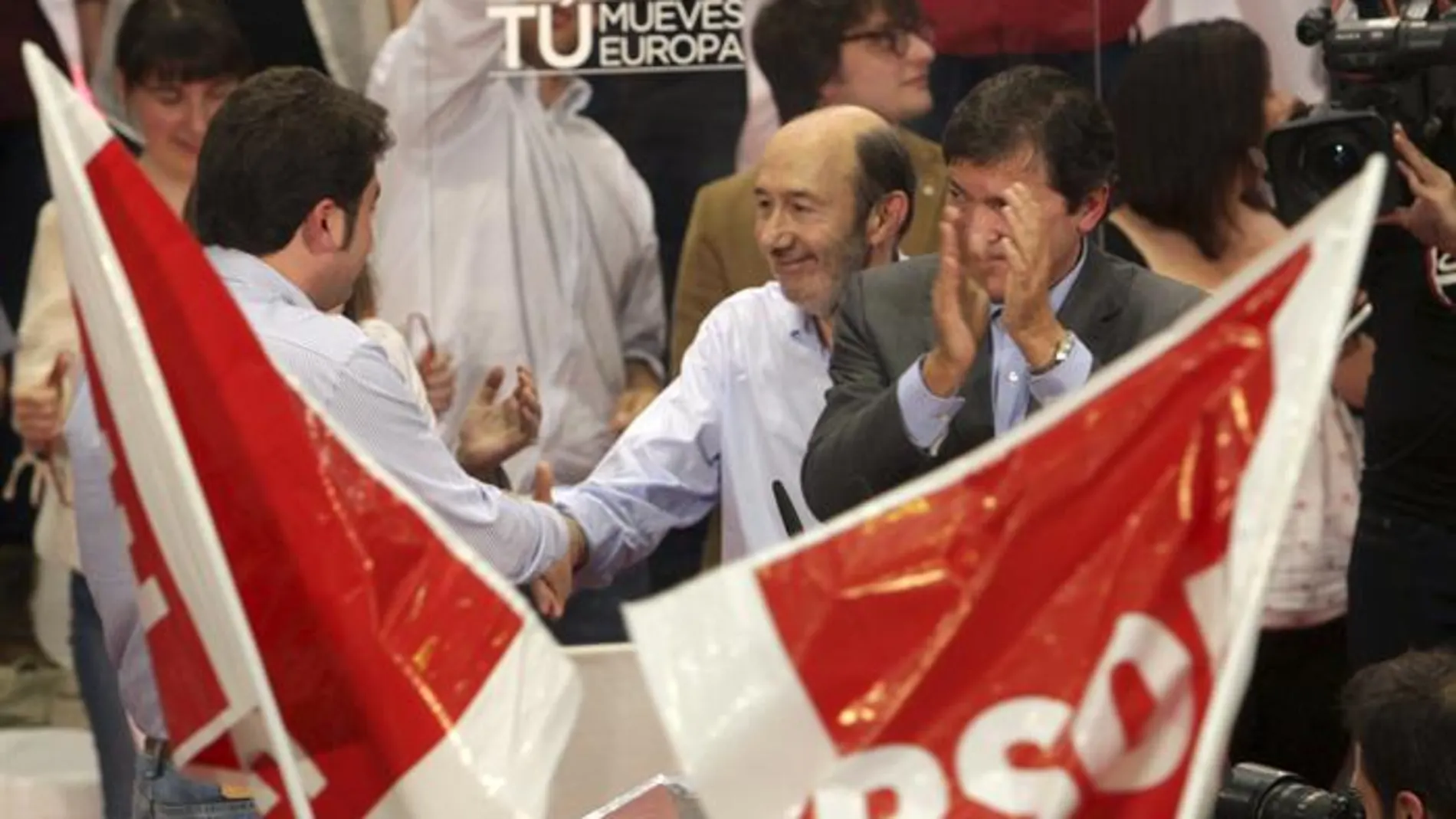 El secretario general del PSOE, Alfredo Pérez Rubalcaba 