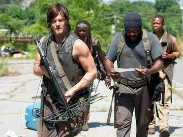 Daryl Dixon, Michonne, Tyreese Bob Stookey Daryl Dixon, Michonne, Tyreese Bob Stookey