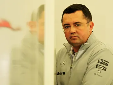 Eric Boullier, en McLaren Eric Boullier, en McLaren