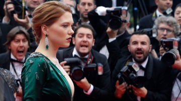 Así fue la alfombra roja de la nueva película de Lea Seydoux