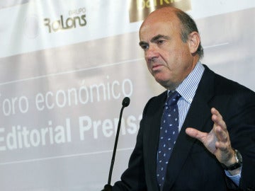 Luis de Guindos, ministro de Economía