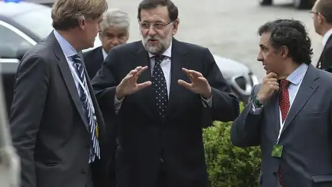 Mariano Rajoy llega a la reunión del Partido Popular Europeo en Bruselas Mariano Rajoy llega a la reunión del Partido Popular Europeo en Bruselas