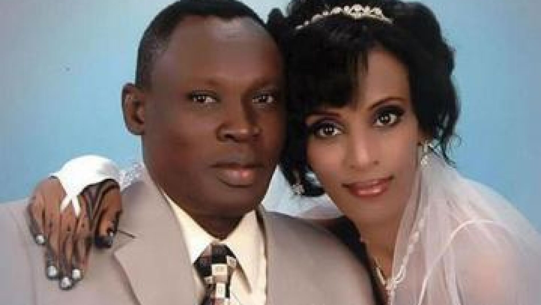 Foto de la boda de Mariam Yahya y su marido