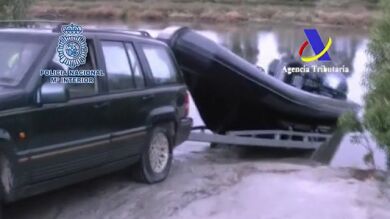 Cae una red de tráfico de drogas que usaba narco-embarcaderos en la costa andaluza