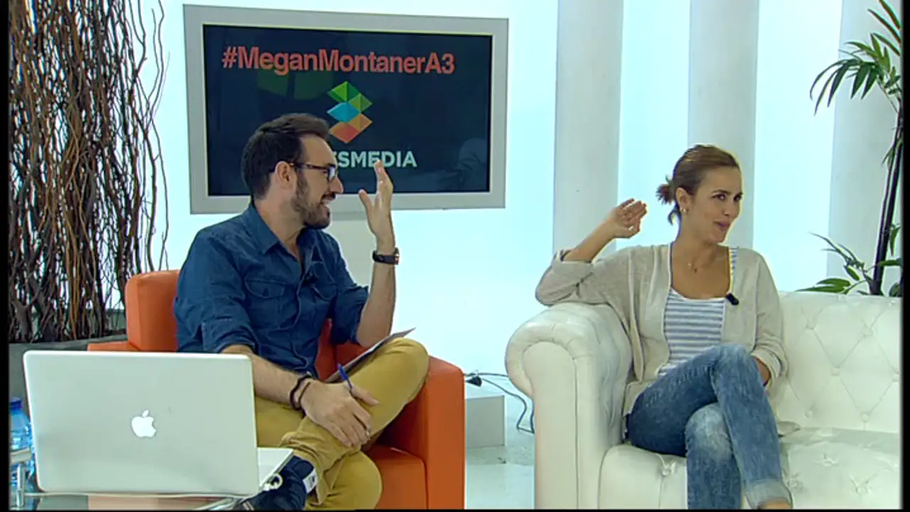 Megan Montaner: "Me encantó la escena de los tortazo"