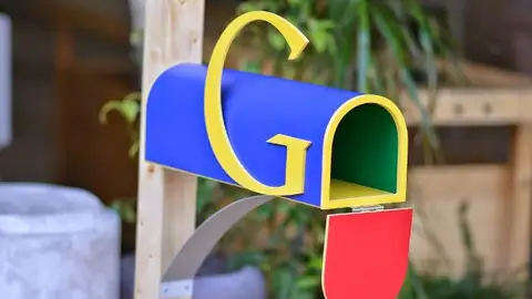 El buzón de la casa de Google El buzón de la casa de Google