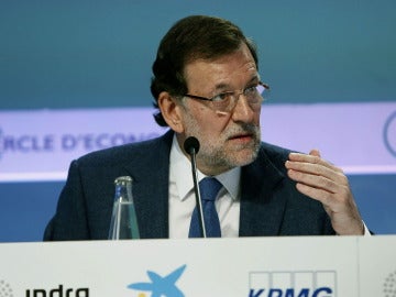 Mariano Rajoy, en el Círculo de Economía