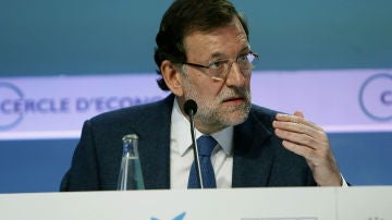 Mariano Rajoy, en el Círculo de Economía