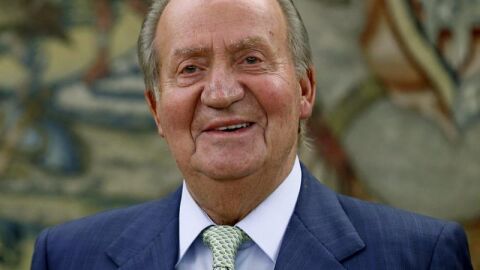 El Rey Juan Carlos durante la audiencia con el presidente de la C&aacute;mara de Comercio de EEUU