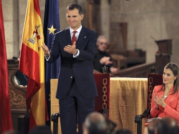 Los Príncipes de Asturias en Navarra