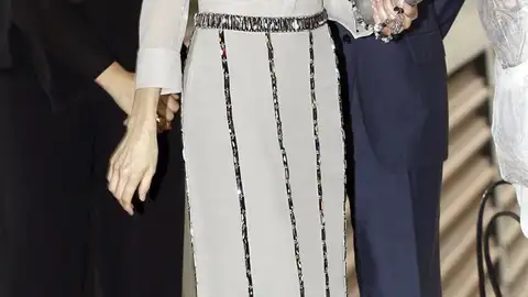 Doña Letizia, en un acto con diseñadores españoles Doña Letizia, en un acto con diseñadores españoles