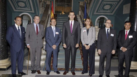 El Pr&iacute;ncipe Felipe en un acto oficial