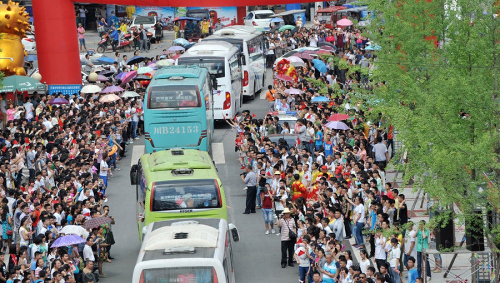 China, colapsada ante la llegada del gaokao