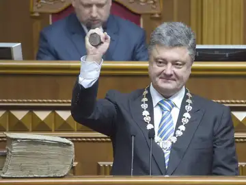 El presidente de Ucrania, Petro Poroshenko El presidente de Ucrania, Petro Poroshenko